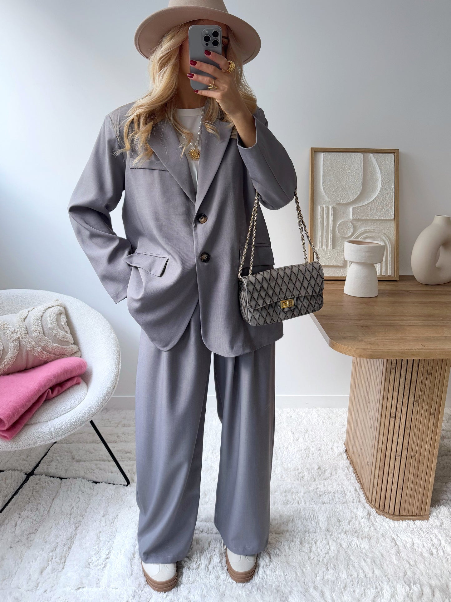 NAÏG wide-leg wrap pants