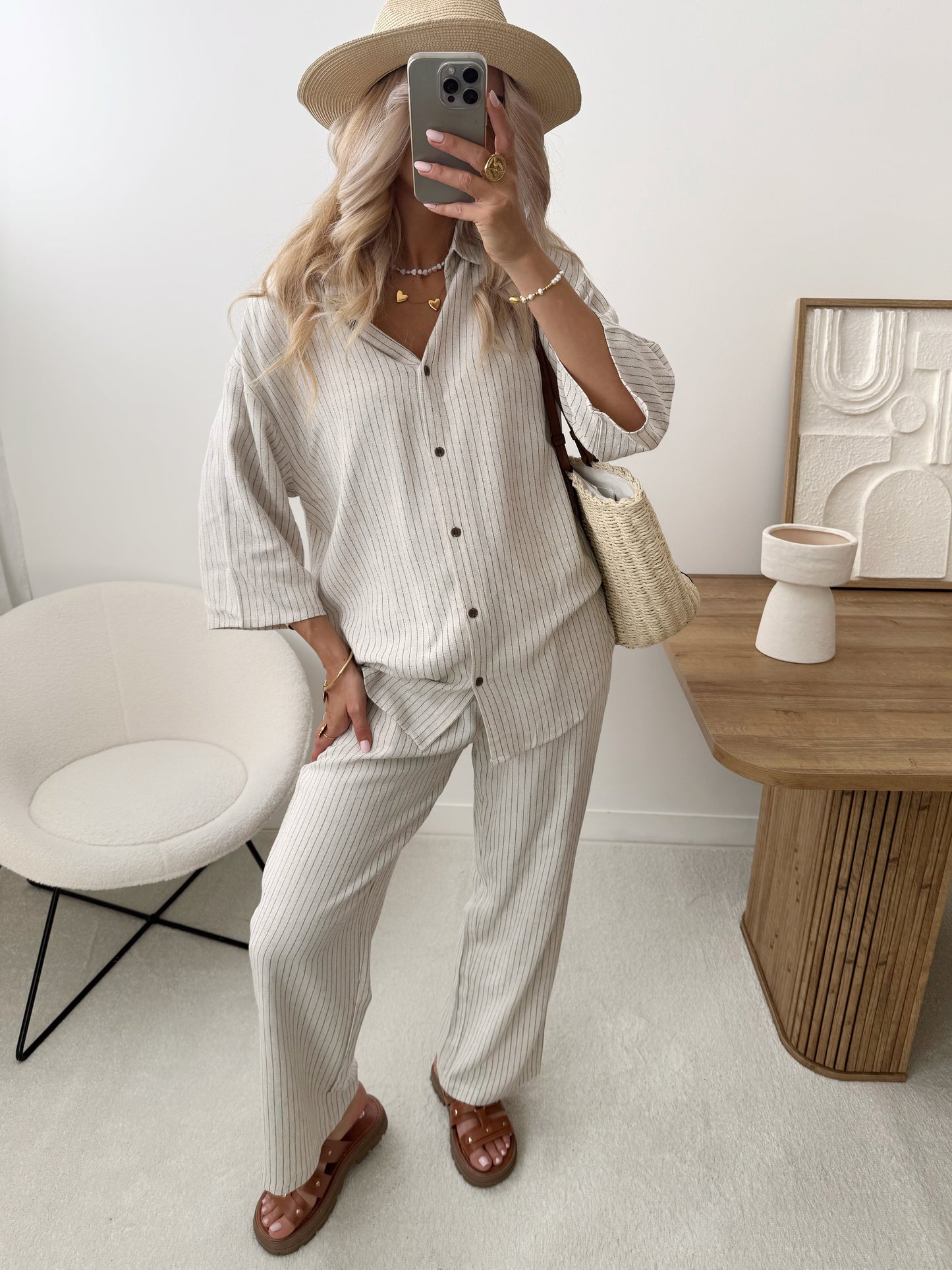 DANIELÉ striped pants