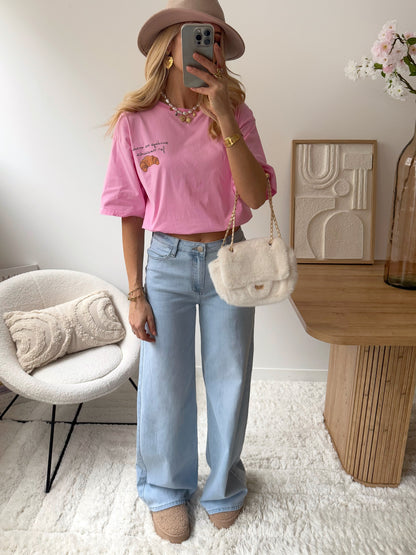 Cordeli wide leg jeans